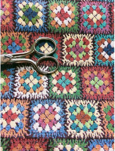 Tela de tapiz gobelino crochet ganchillo cuadros en 280