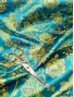 Brocado Floral Jarrones rojo