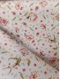Tela Loneta con estampado de rosas