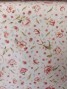 Tela Loneta con estampado de rosas