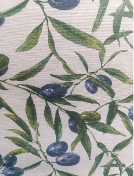Mantel teflonado hojas aceitunas