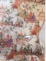 Tela Loneta con estampado japones