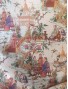 Tela Loneta con estampado japones