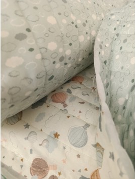 Acolchado (Guateado) reversible algodón