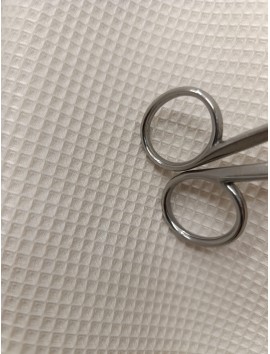 Tela  piqué blanco roto en 280