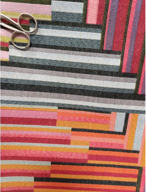 Tela Gobelino patrón rayas