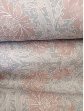 Loneta estampado flores pastel