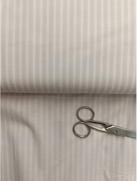 Tela de algodón estampado rayas