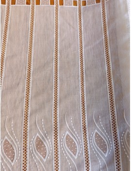 Visillo holandes, tendinas bordadas, en 150 de largo