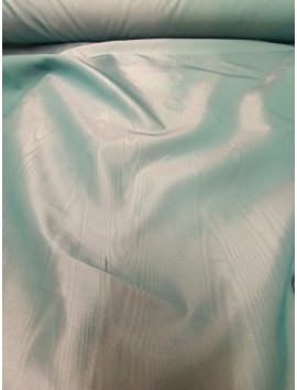 Tela Tafetán azul moaré aguas rosa