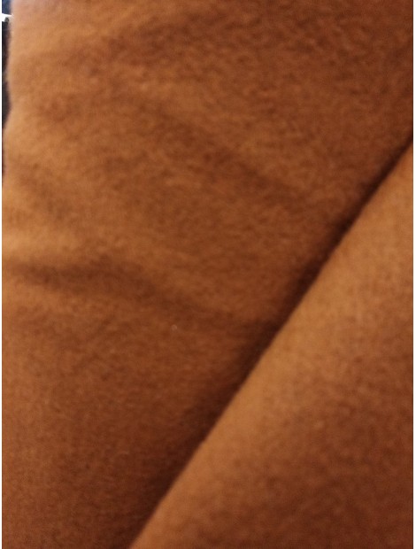 Tela de Paño  de lana marrón