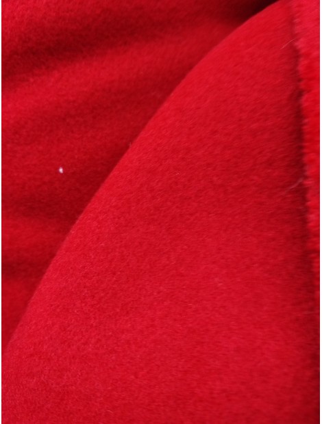 Tela de Paño  de abrigo rojo