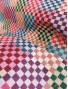 Tela tapiz Gobelino damero de colores