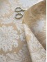 Damasco Jacquard blanco y beige