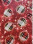 Tela de Mantel antimanchas de Navidad bolas cuadro escoces