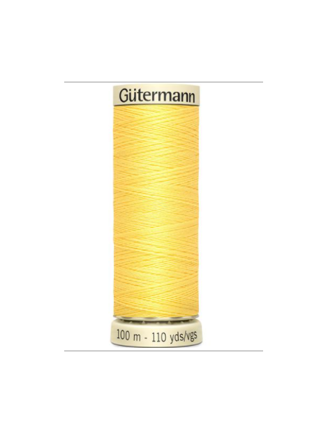 Hilo amarillo crema Coselotodo de Gutermann número 852